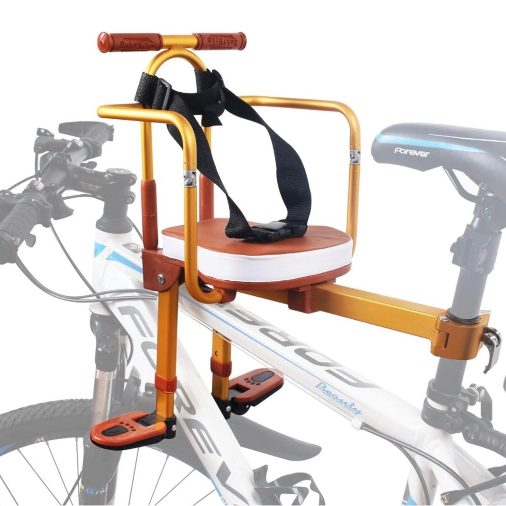 Portable Foldable Front Mounted Child Bicycle Seats